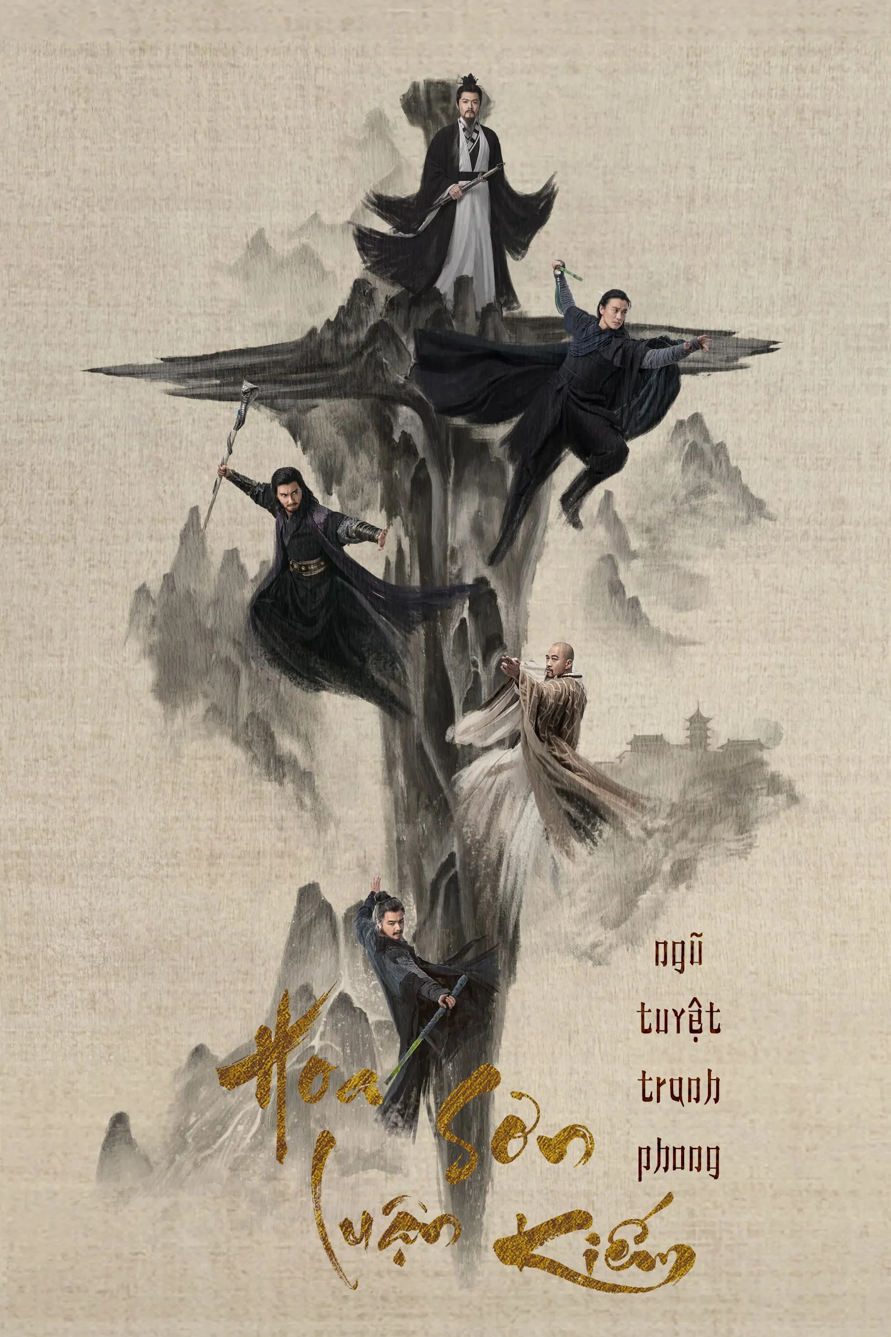 Hoa Sơn Luận Kiếm – Ngũ Tuyệt Tranh Phong